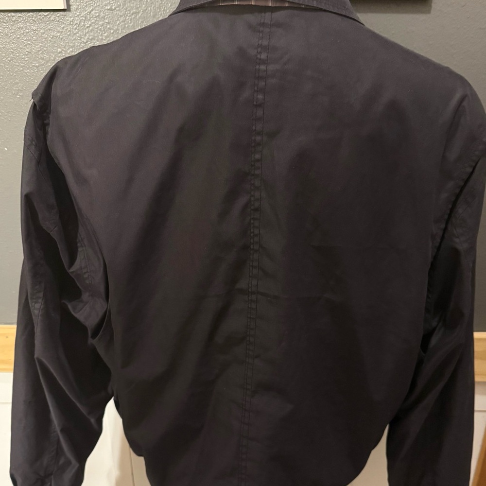 London fog men’s black golf jacket size large - Picture 4 of 5